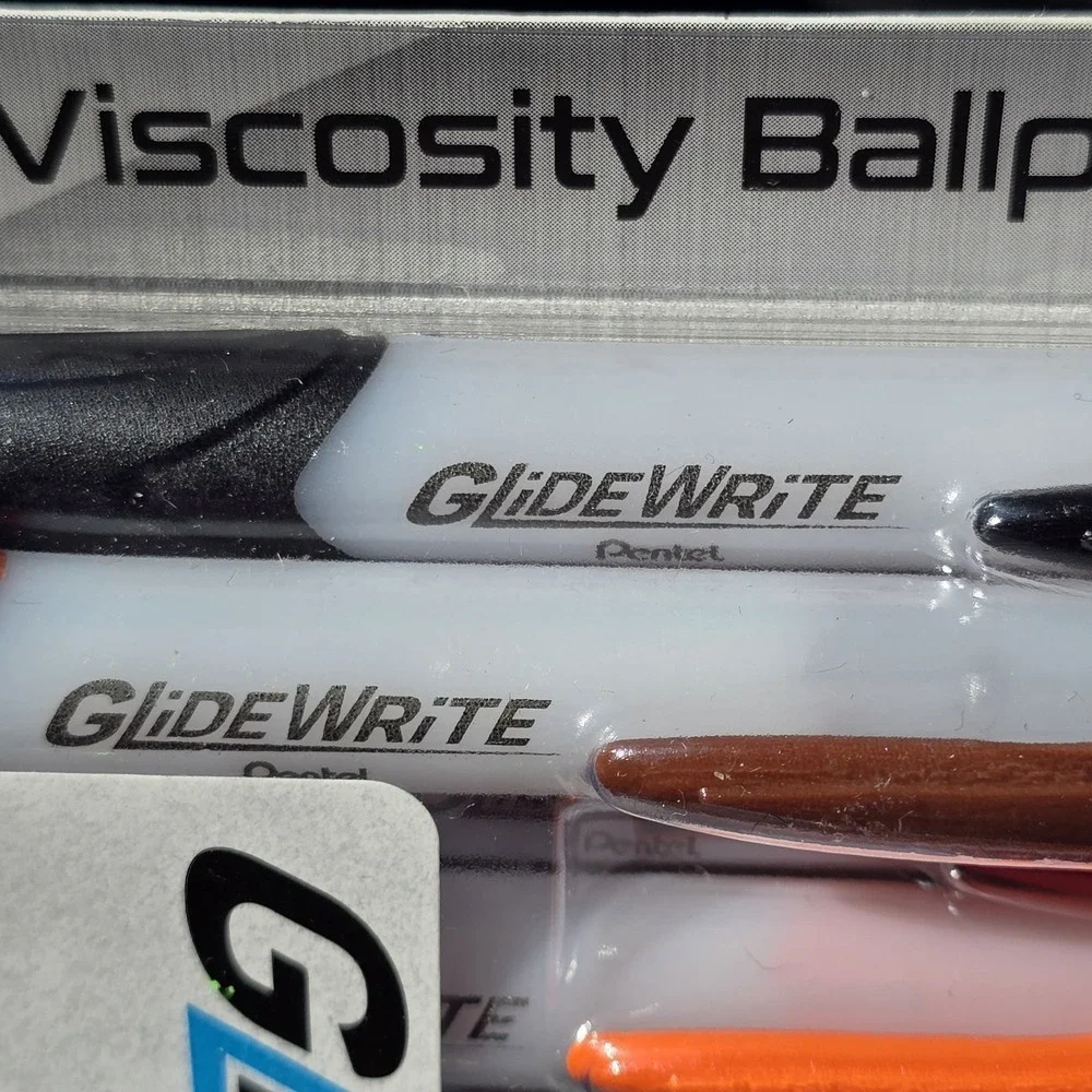 Pentel GlideWrite Ballpoint Pen 1.0mm 14/Pkg-Assorted Colors Super-Low Viscosity